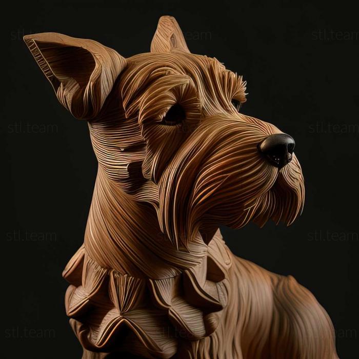 3D model Sky Terrier dog (STL)